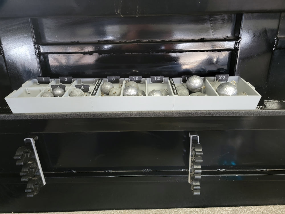 How to organize your fishing sinkers, Fishing sinker organization