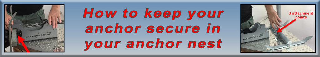 How to keep your anchor secure in your anchor nest