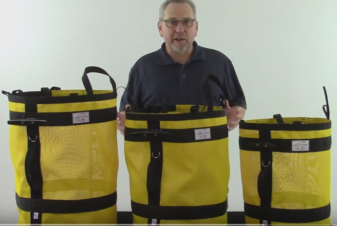 What size Anchor Rope bag do I need?