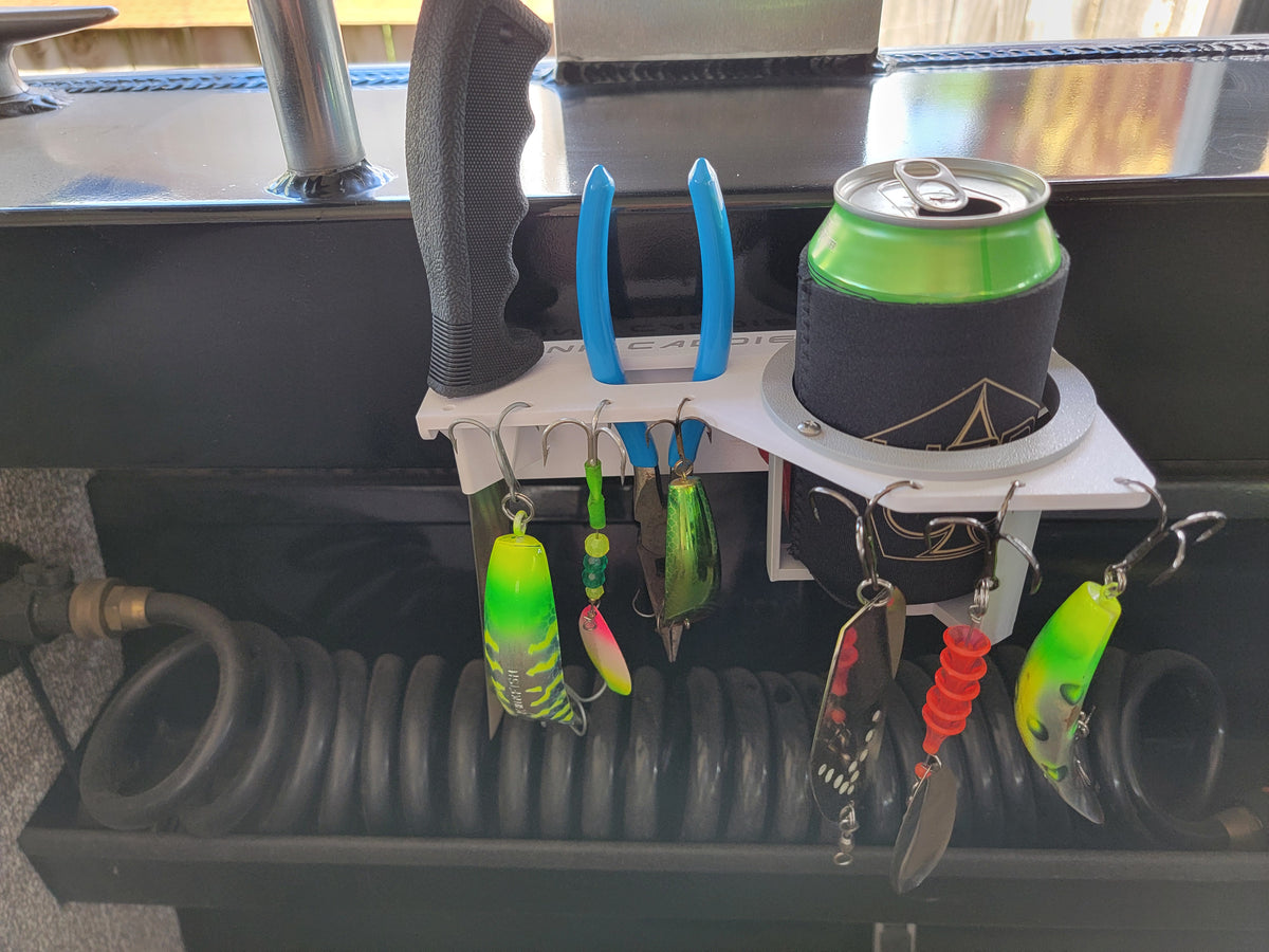 Boat Cup Holder, Plier & Lure Holder, DC101 (Clearance)