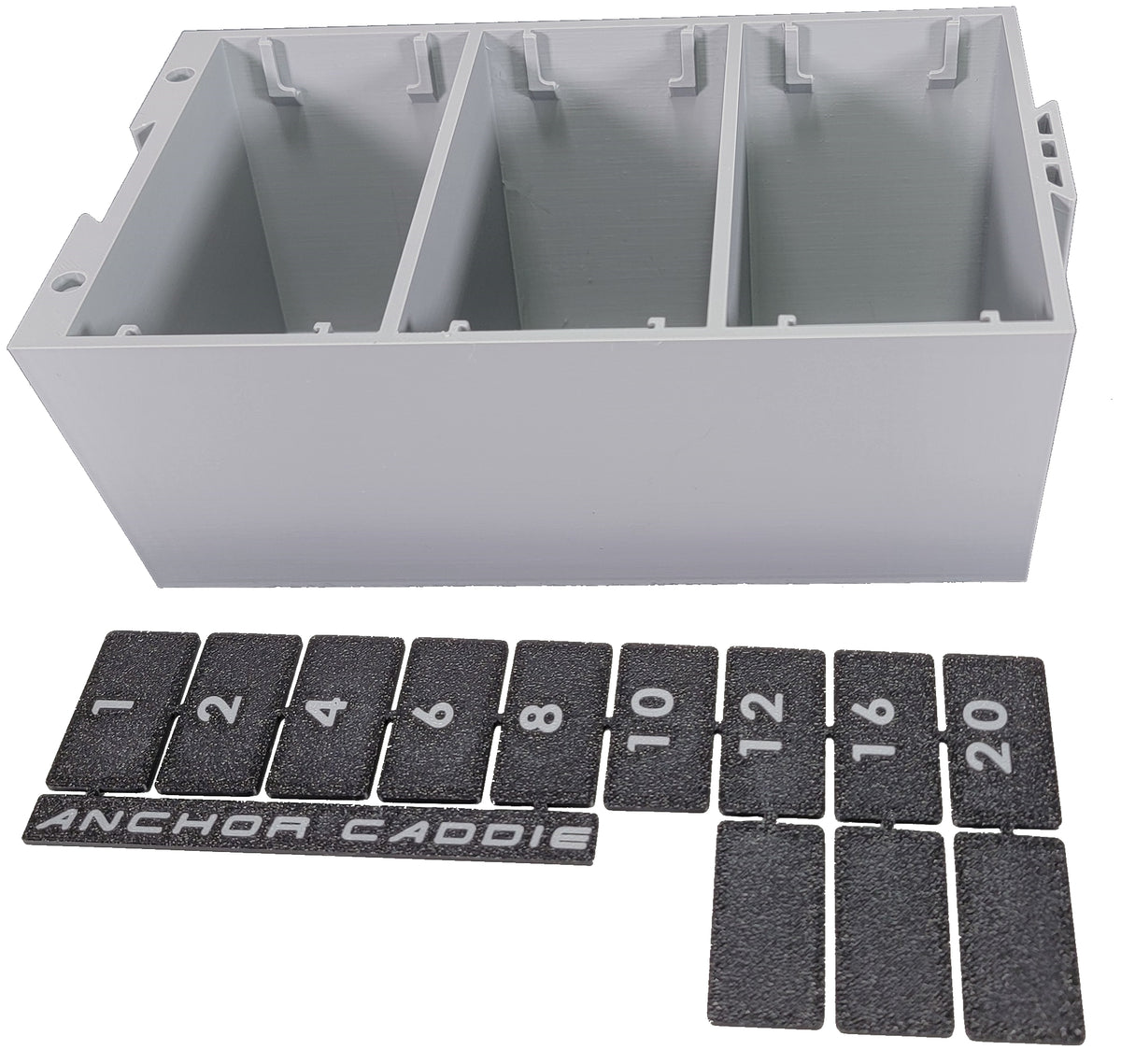 anchor box fishing Anchor-Caddie Cannon Ball Sinker Tray, 6-bay abu garcia ambassadeur 5600 resistant hot dipped galvanized all pro Hook Type:Aberdeen