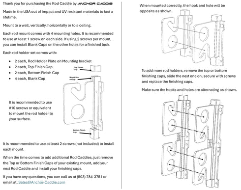 Fishing Rod Holder, Rod Caddie (New Release)