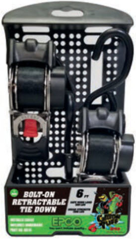 Epco Bolt-On Tie Downs, Stainless Steel (BR16S)