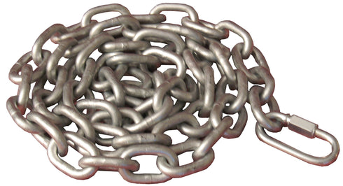6' of 5/16" Galvanized/Zinc Chain with Quick Link